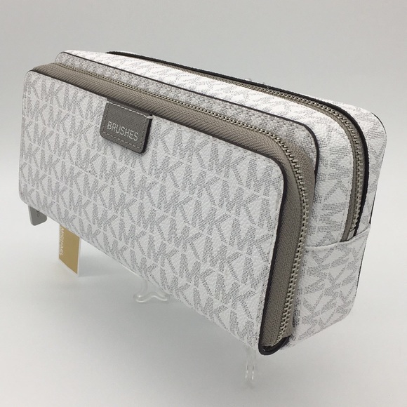 Michael Kors Jet Set Travel LG DBL ZIP TRV POUCH - Picture 4 of 12